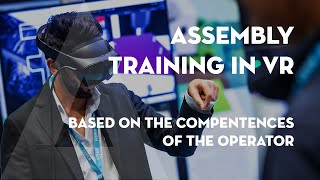 Competence based assembly training in virtual reality