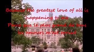 Whitney Houston  Greatest Love Of All le Plus Grand De Tous Les Amours S Paroles