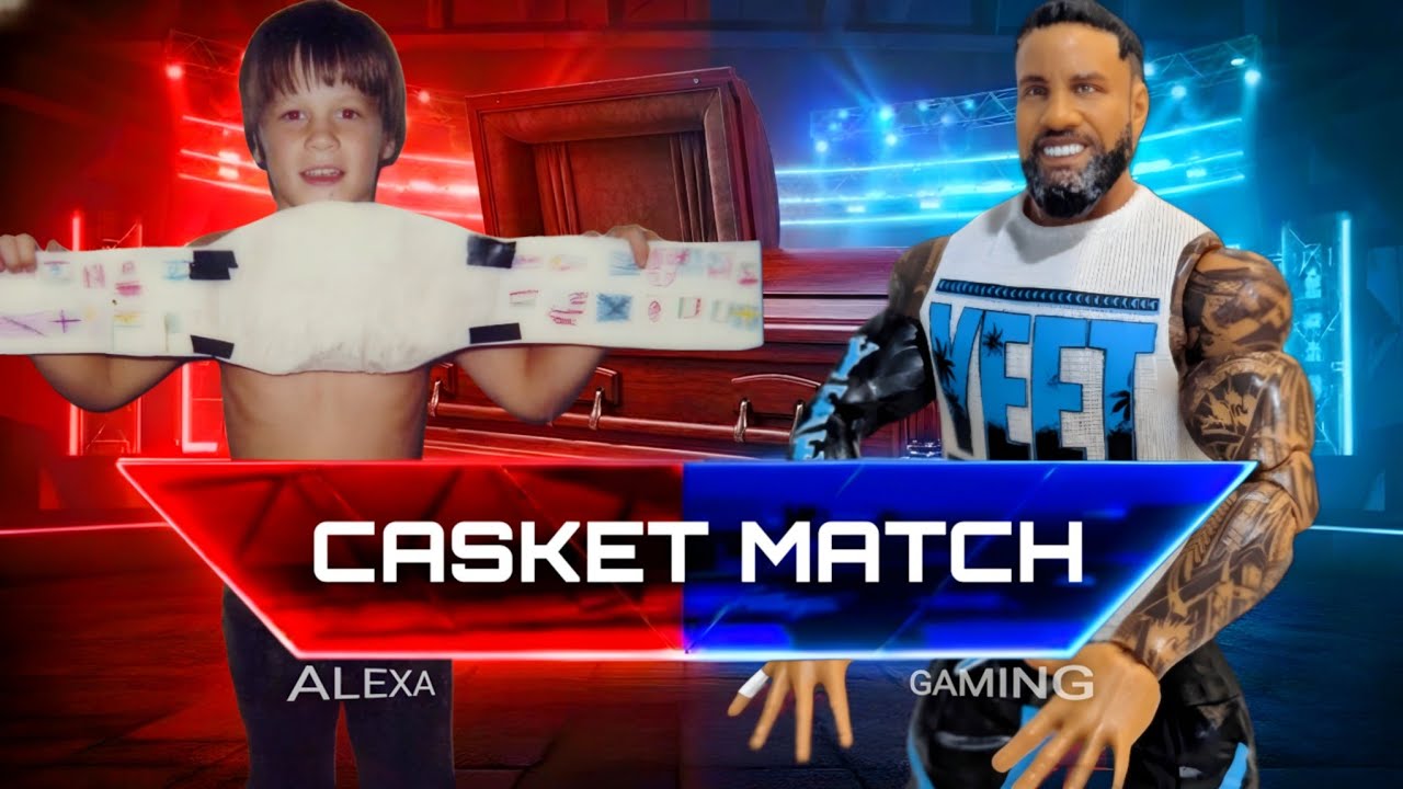 WWE 2K25 - Элитный Джей Усо против Кида Сины | Матч в гробу | WWE