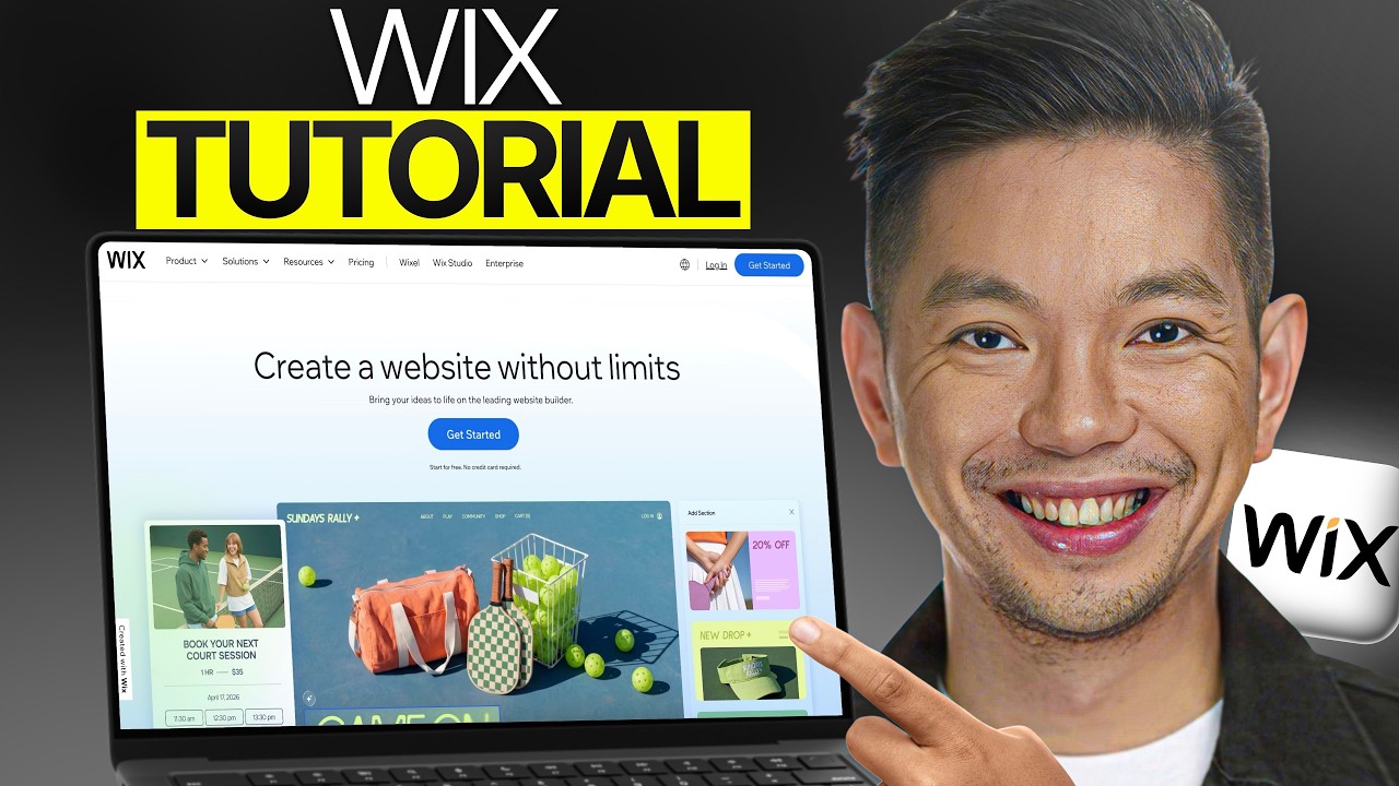 Wix Website Tutorial For Beginners 2026 - Step by Step - YouTube