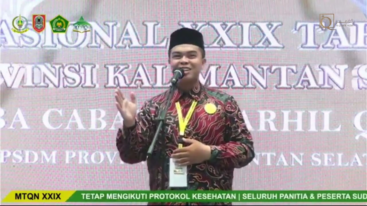 Syarhil Qur'an || Konsep Pendidikan Karakter Berbasis Al-Qur'an || MTQ Nasional 2022