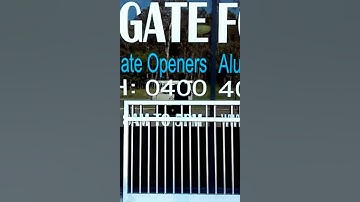 Gate Force gate openers and automatic driveway gates, Caboolture