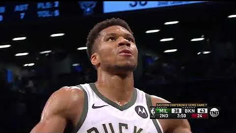 Nets Fans Counting While Giannis Antetokounmpo Taking Free Then Airballs.