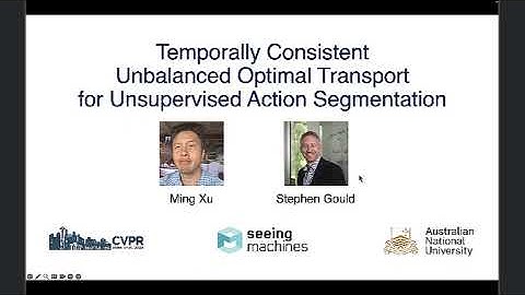 CVPR 2024: Temporally Consistent Unbalanced Optimal Transport for Unsupervised Action Segmentation