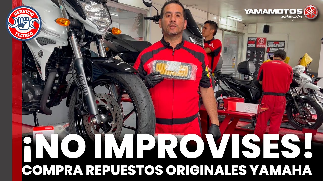 Viaje raya Menos Compra repuestos originales Yamaha - YouTube