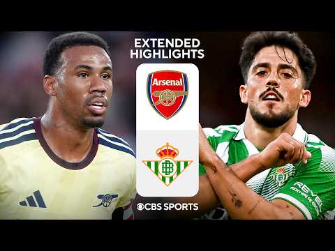 Arsenal vs. Real Betis: Extended Highlights | Summer Friendly | CBS Sports Golazo