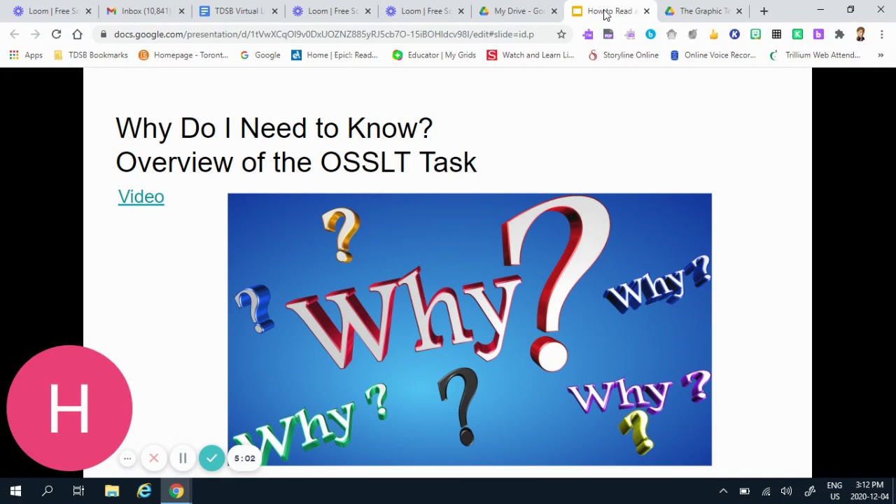 how-to-read-a-graphic-text-for-osslt-youtube