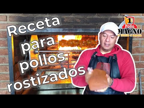 Receta para pollos rostizados