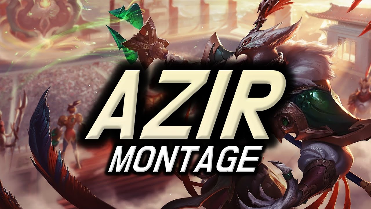 시즌 14 천상계 아지르 매드무비 (S14 High Elo Azir LOL Montage) #2