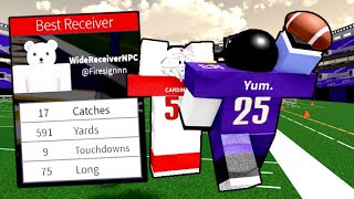 BECOMING THE BEST WIDE RECEIVER?! (FOOTBALL FUSION 2)