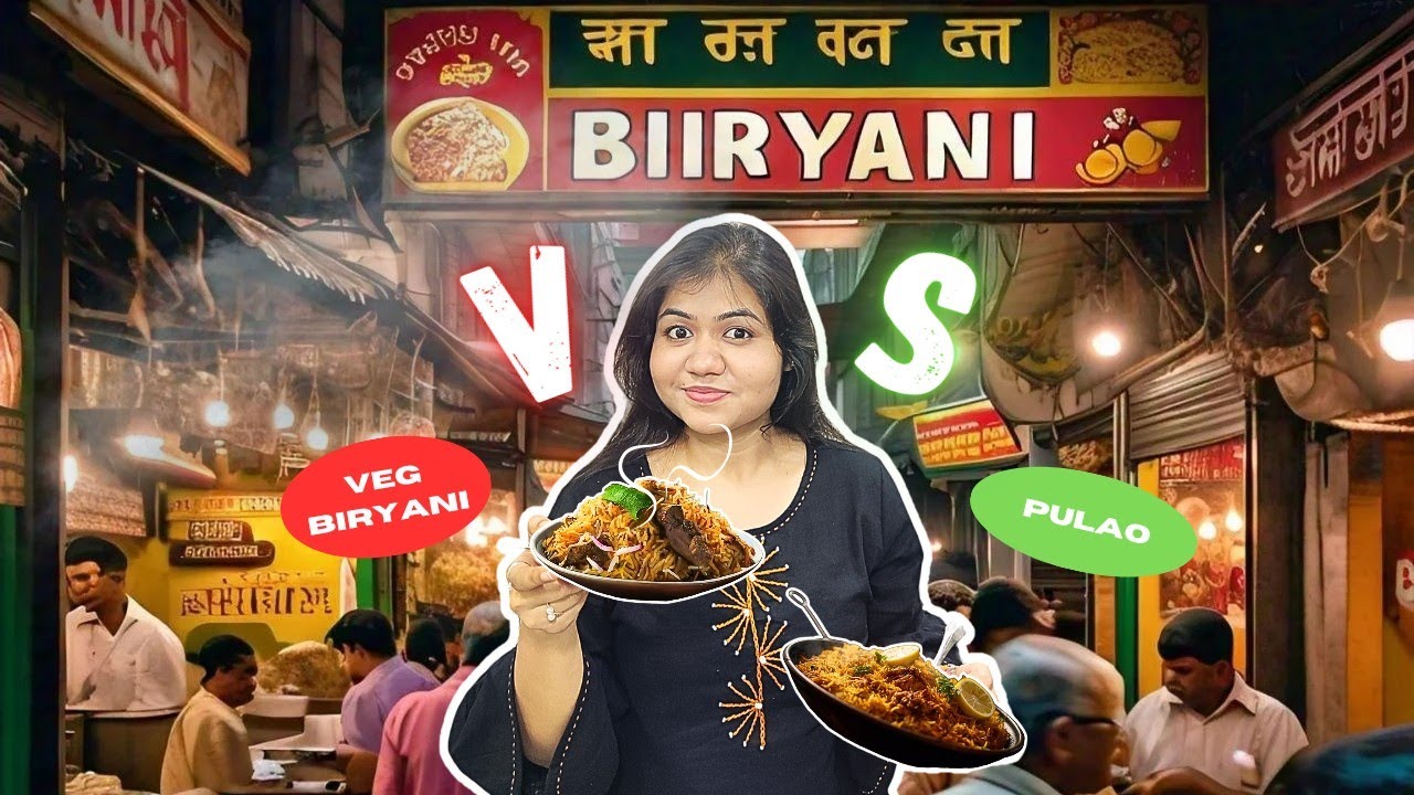 Are Pulao and Veg Biriyani the same || Veg Biriyani Vs Pulao