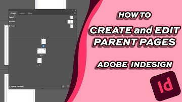 How to Create, Apply and Edit Parent Pages [Adobe Indesign]