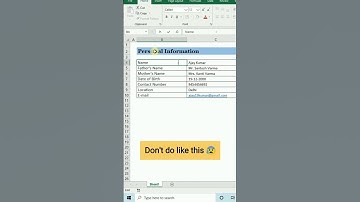 How to Put Automatic Right- Aligned Colon in Excel... #excel #shorts #exceltricks