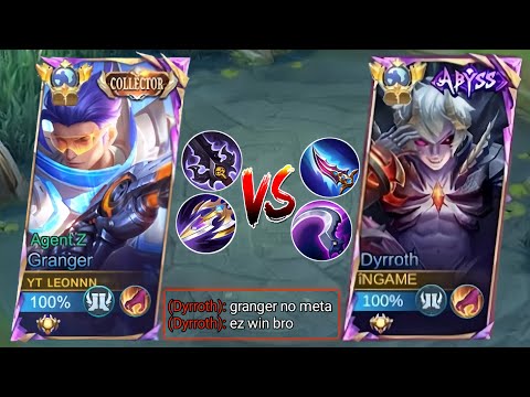 GRANGER VS GLOBAL DYRROTH WHO IS THE BEST JUNGLER!! (Super Intense Battle) 🔥