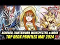 Ashened lightsworn majespecter  more yugioh top deck profiles may 2024