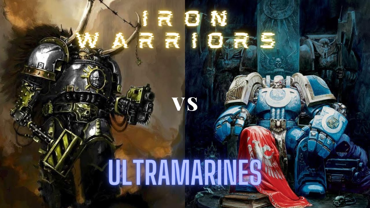 Iron Warriors vs Ultramarines Warhammer 40k 9th Edition Battle Report