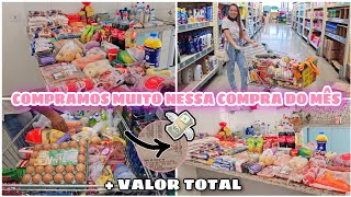 COMPRAS DO MÊS A ÚLTIMA DO ANO | COMPRAMOS MUITO + QUANTO DEU?