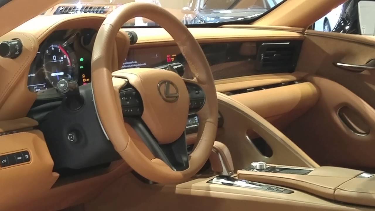 Lexus lc 500 салон