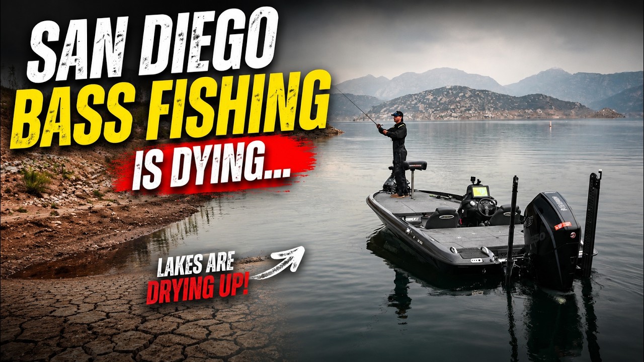 San Diego Bass Fishing Is Dying… Lakes Are DRYING UP
