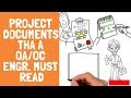 Project Documents that a QAQC Engineer Must Read Before Start Work