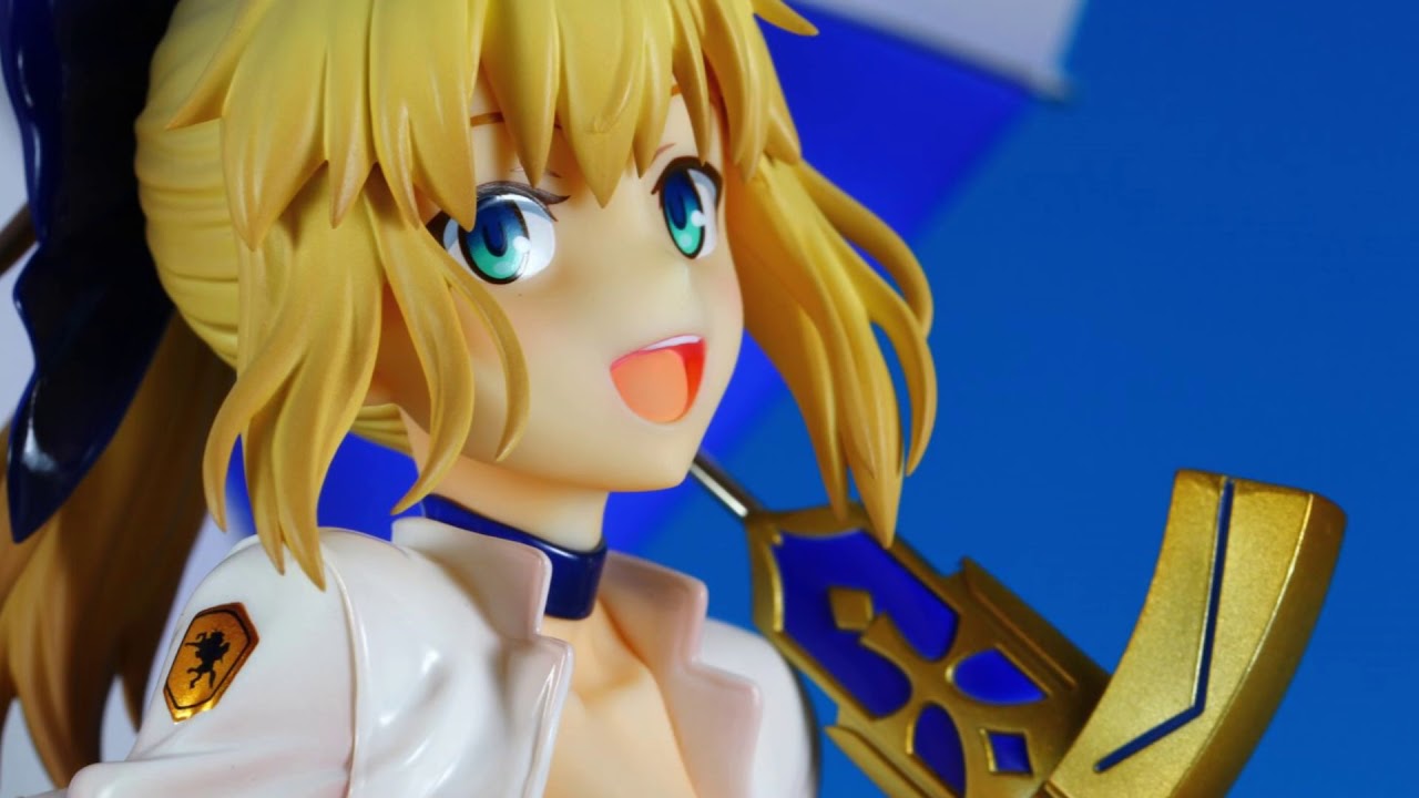 セイバー TYPE－MOON RACING Ver 1／7 plusone フィギュアレビュー - YouTube