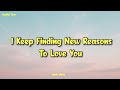 I Keep Finding New Reasons To Love You | Romantic Ballad 2026