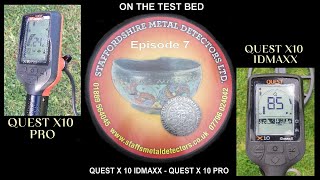 Quest X 10 Pro v Quest X 10 ID MaxX Metal Detector Tests