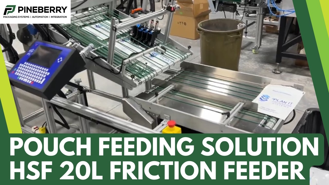 Pouch Feeding Solution For Flat Bags: HSF 20 L with Autoloader and 8FT ...