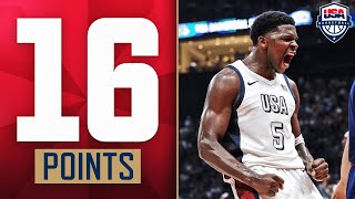 Anthony Edwards GOES TO WORK vs Serbia! 🔥 | July 17, 2024
