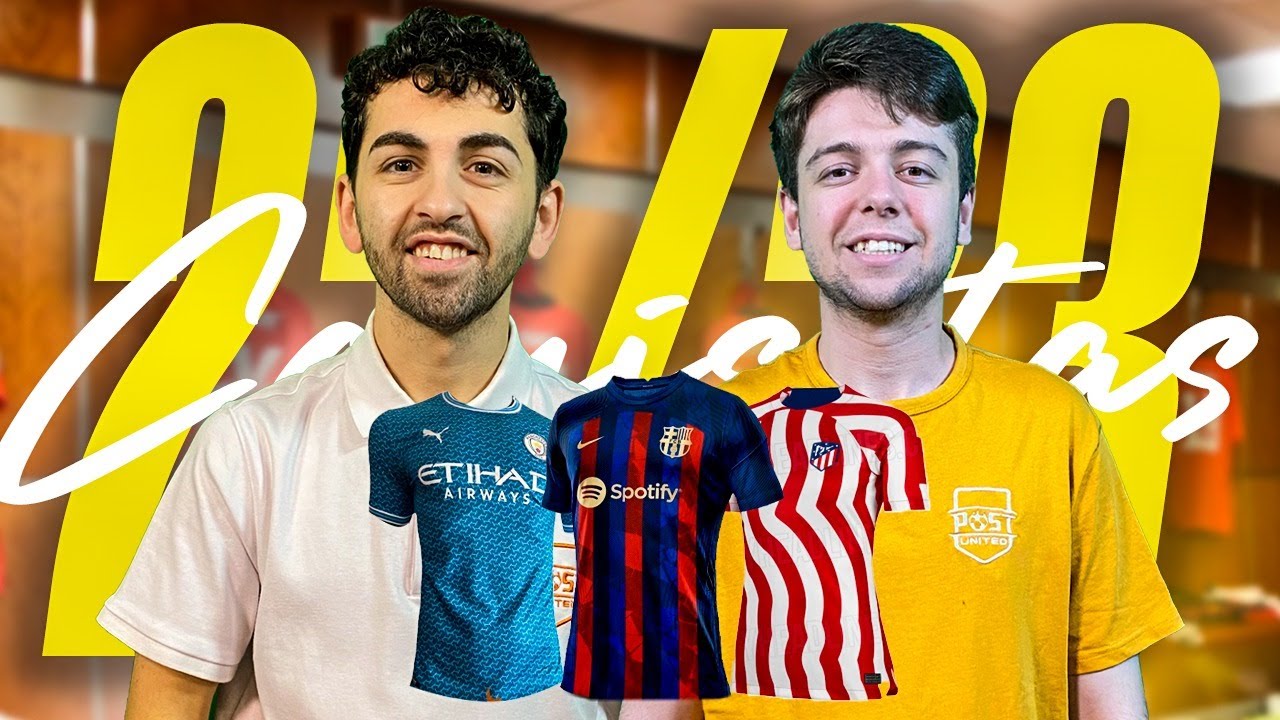 REACCIONAMOS a las CAMISETAS de la PRÓXIMA TEMPORADA 22/23