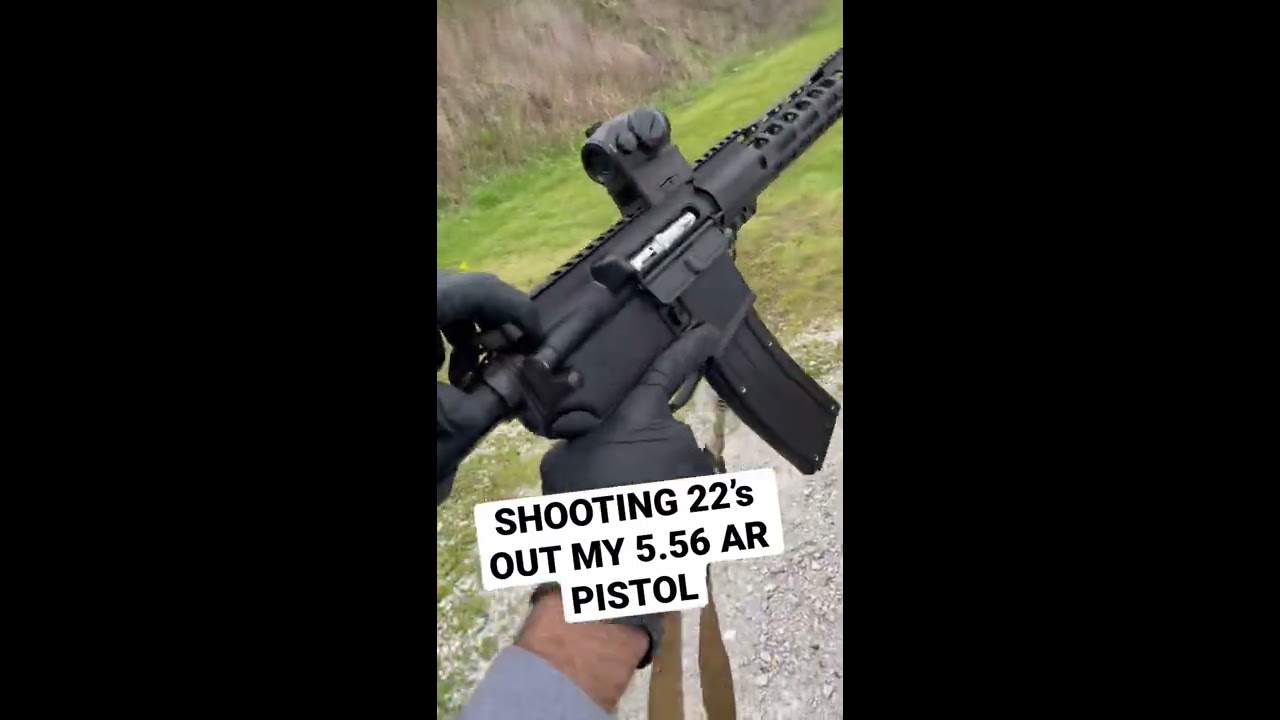 22LR Conversion Kit For 5 56 AR Pistol