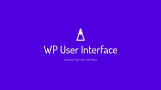 Install and Activate WP User Interface