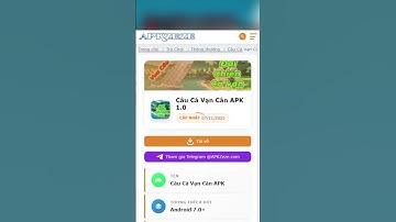 Hướng dẫn cài đặt Câu Cá Vạn Cân trên iPhone & Android từ APKZeZe #caucavancan #viral #fyp #trending