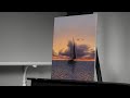Painting a Sailboat with Acrylics - Paint with Ryan