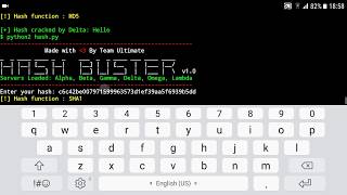 Android - Crack hashes using Hash-Buster [Termux] [No ROOT] screenshot 5