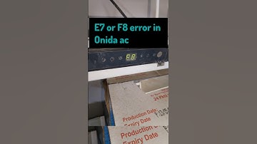 E7 error code in onida ac. F8 error code in onida ac#acreparing #e7errore#f8error