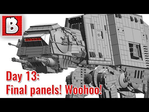 Massive LEGO Star Wars AT-AT & AT-ACT!  Day 13: Final Panels!  | Brick Vault LIVE - Massive LEGO Star Wars AT-AT & AT-ACT!  Day 13: Final Panels!  | Brick Vault LIVE