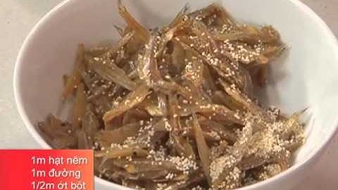 Món "Khô cá cơm kho khế" - Món Ngon Mỗi Ngày