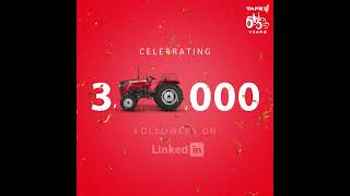 Celebrating 300k Connections On Linkedin  Tafe  Tractors And Farm Equipment Limited