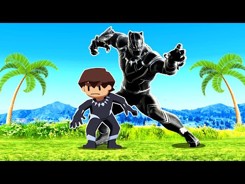 Adopted By BLACK PANTHER In GTA 5!