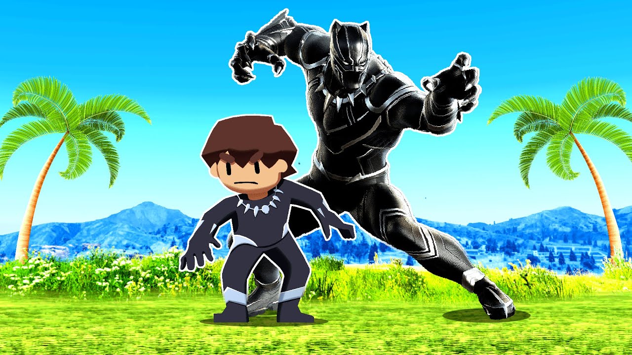 Adopted By BLACK PANTHER In GTA 5!