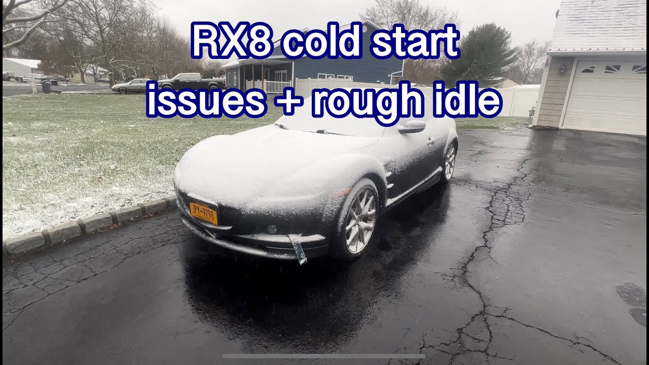 2008 Mazda RX8 EXTREME cold start (with bad o2 sensors) YouTube