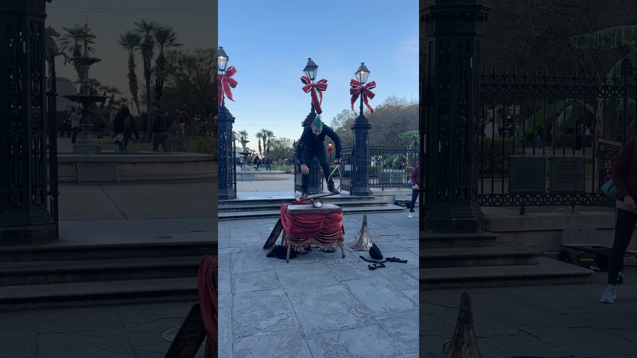 Racket Balance Board Street Show New Orleans Part 1