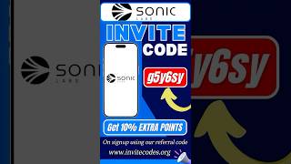 Sonic Labs Invite Code : (g5y6sy) Flat 10% Extra Points | Sonic Labs Referral Code