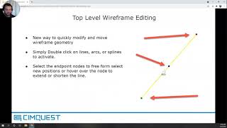 Top Level Wireframe Editing - Mastercam 2022