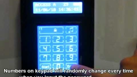 JLJE random keypad access control RFID reader (Mifare or EM)