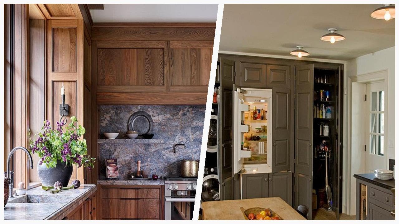 75 Farmhouse Brown Kitchen Design Ideas You'll Love 😊 - YouTube