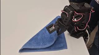 Celebrity Towel folding using diffusion policy for lerobot-so101 arm Wealth