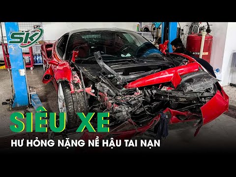 tai nạn ferrari 488