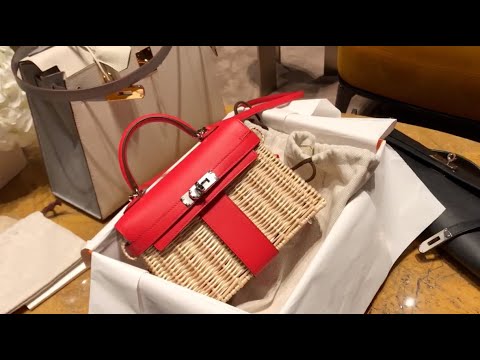 UNBOX SPECIAL HERMES KELLY MINI II BAG!!!